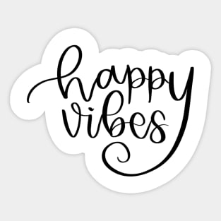 Happy vibes Sticker